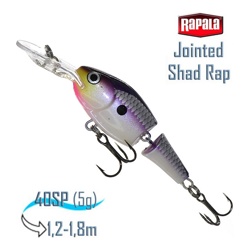 JSR04 PDS Jointed Shad Rap - фото