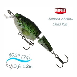JSSR05 BB Jointed Shallow Shad Rap - фото