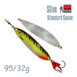 FZ Slim Standard Spoon 32g 70554 Olive/Chartr Tiger UV - фото