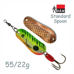 FZ Standard Spoon 22g 69603 Fire Tiger UV - фото