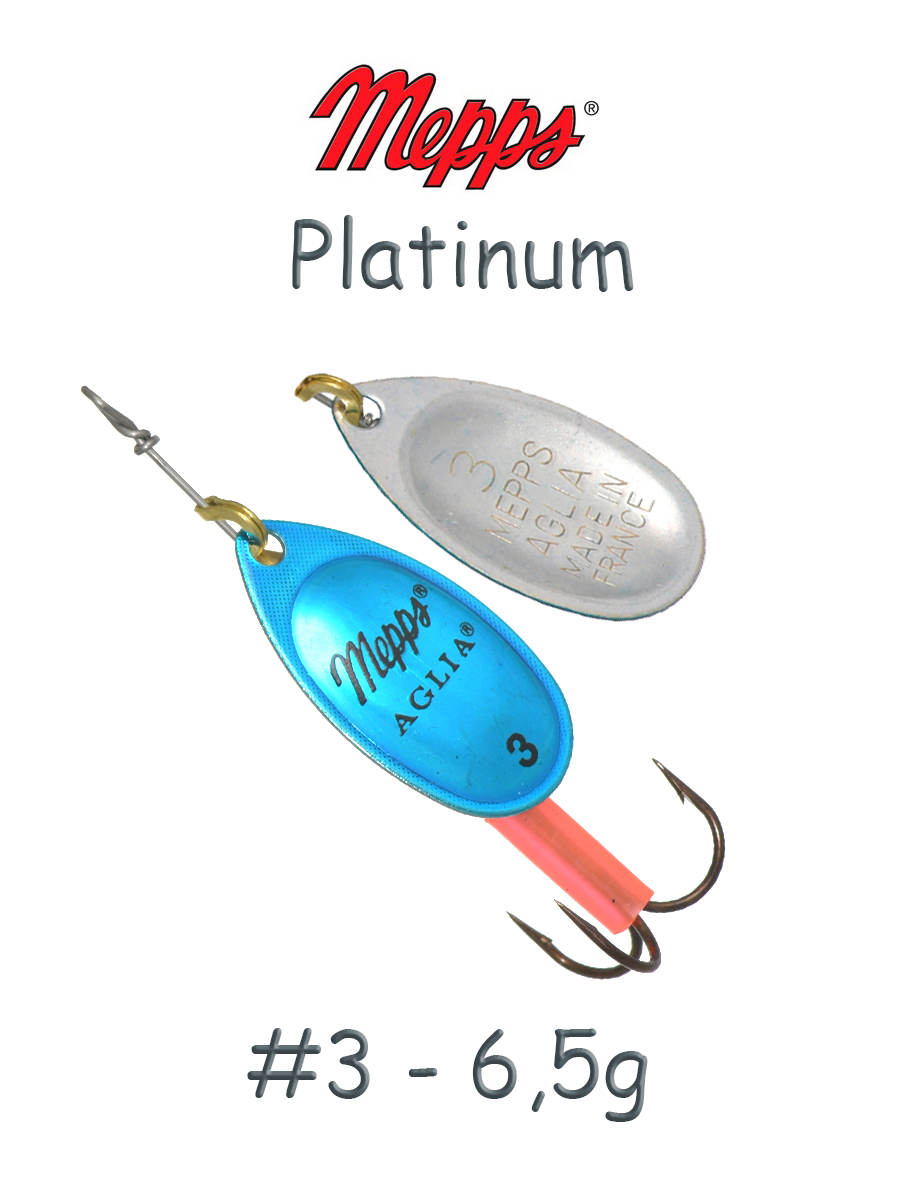 Aglia Platinum 3 Silver Blue