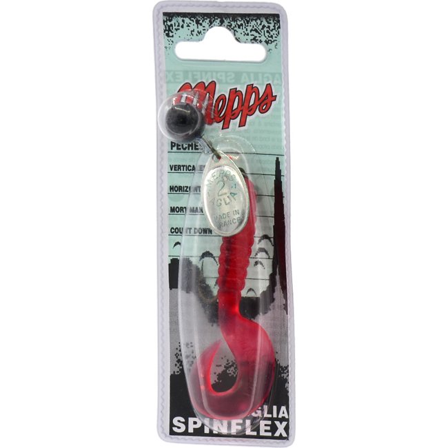 Blister Spinflex 17g Black Silver Red