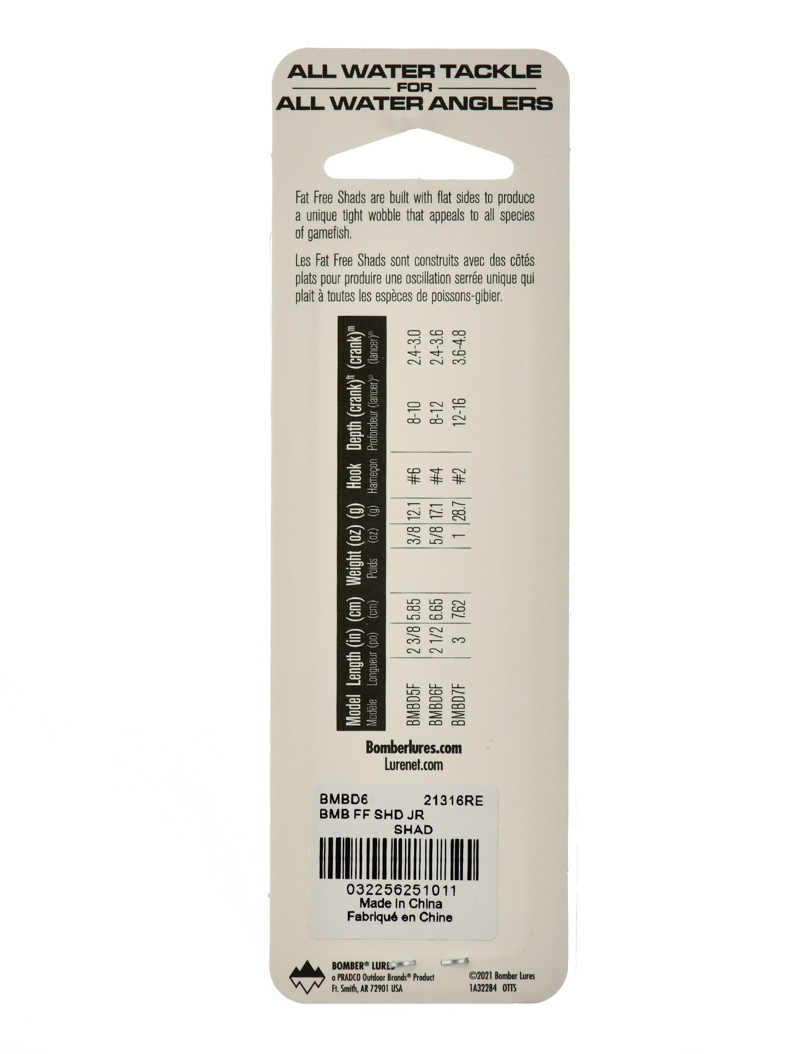 BD6 FCHBL Fat Free Shad - фото5