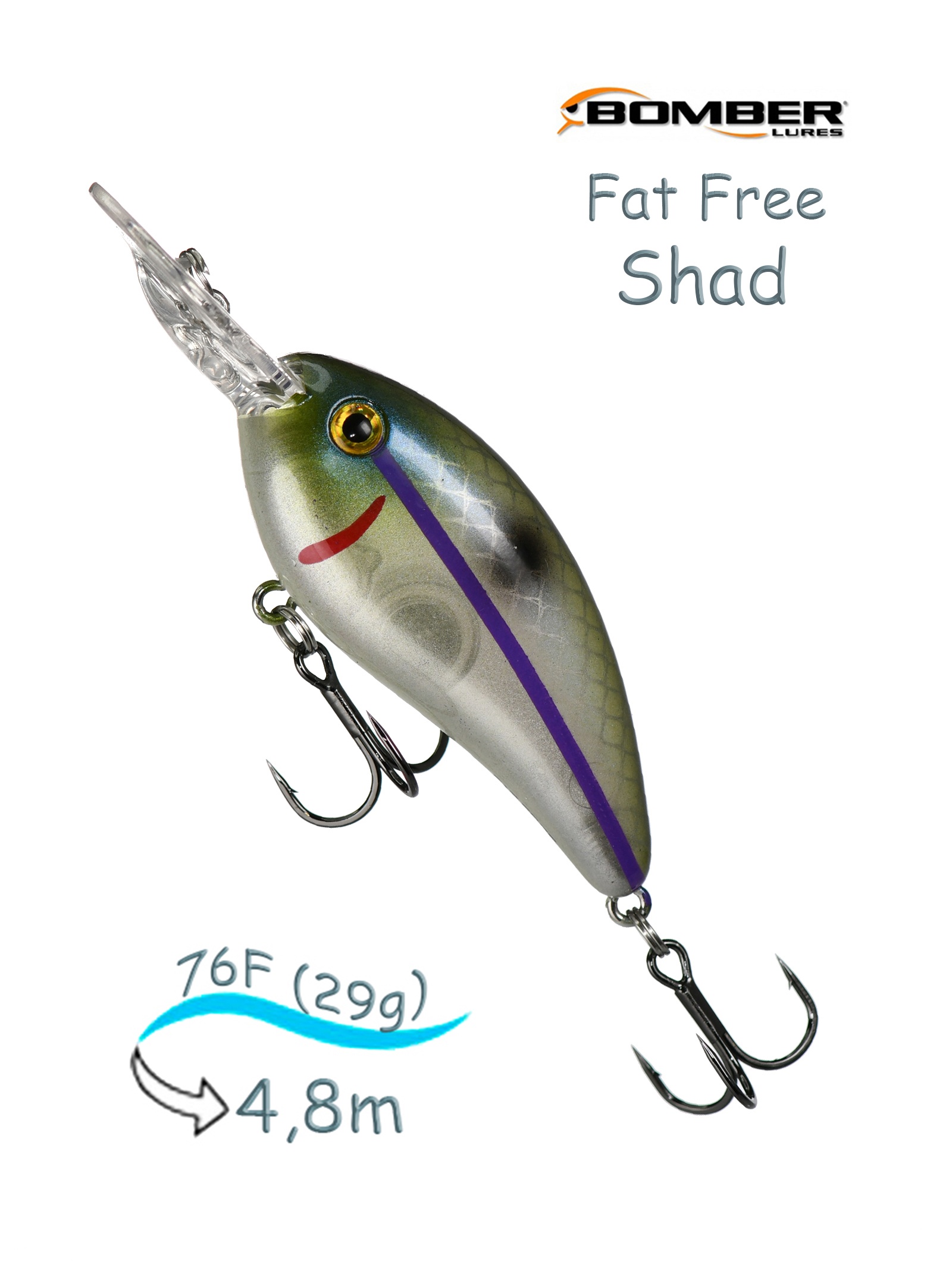 BD7 F518 Fat Free Shad