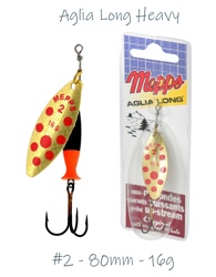 Blister Aglia Long Heavy 2 Gold-Red (Black) - фото