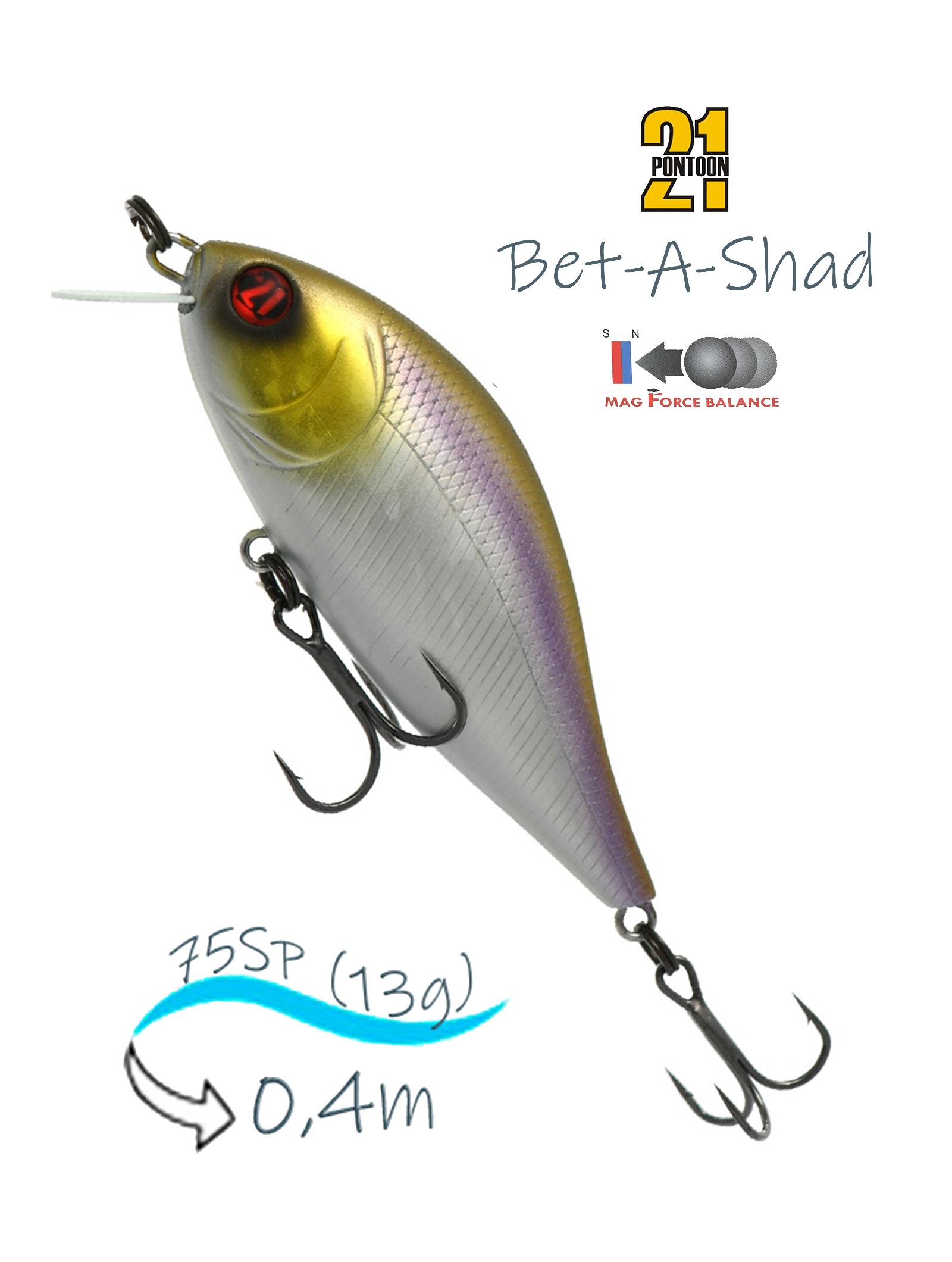 Bet-A-Shad 75 SP-SR A30