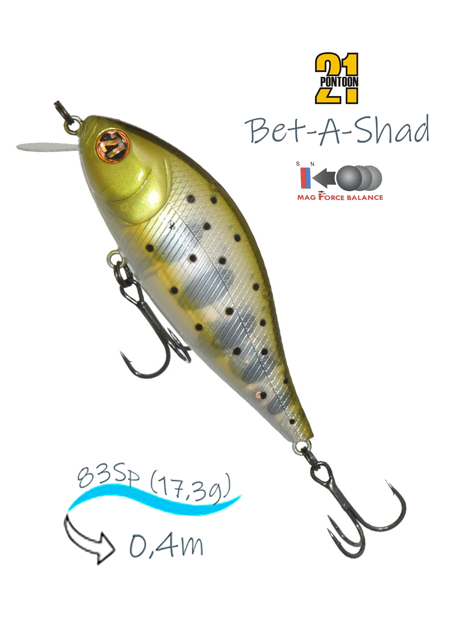 Bet-A-Shad 83 SP-SR 351