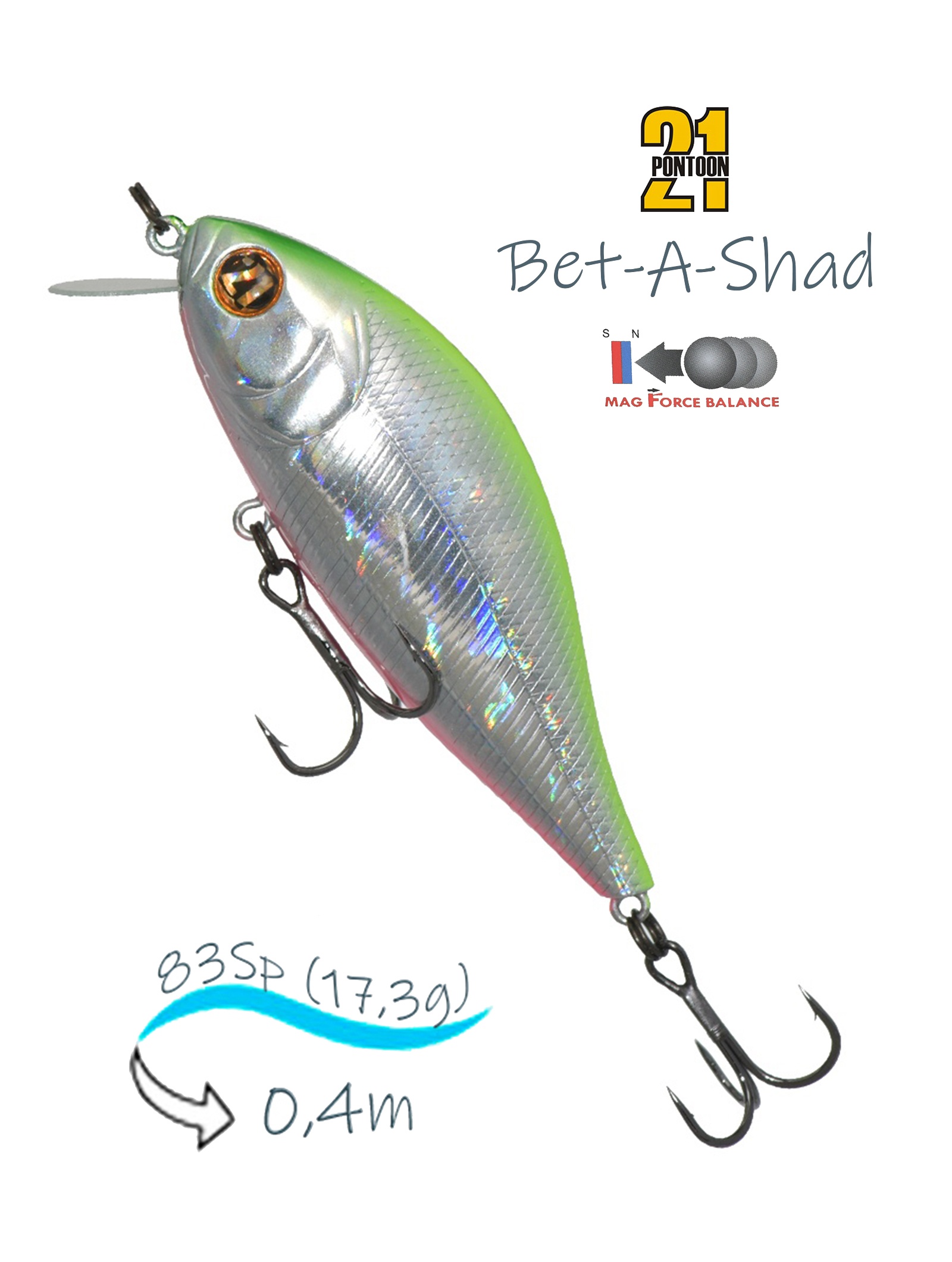 Bet-A-Shad 83 SP-SR A62