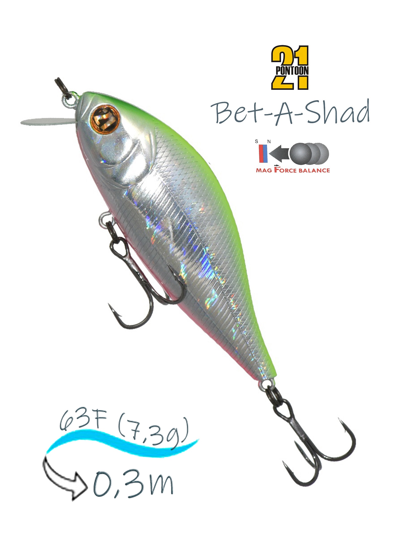 Bet-A-Shad 63 F-SR A62