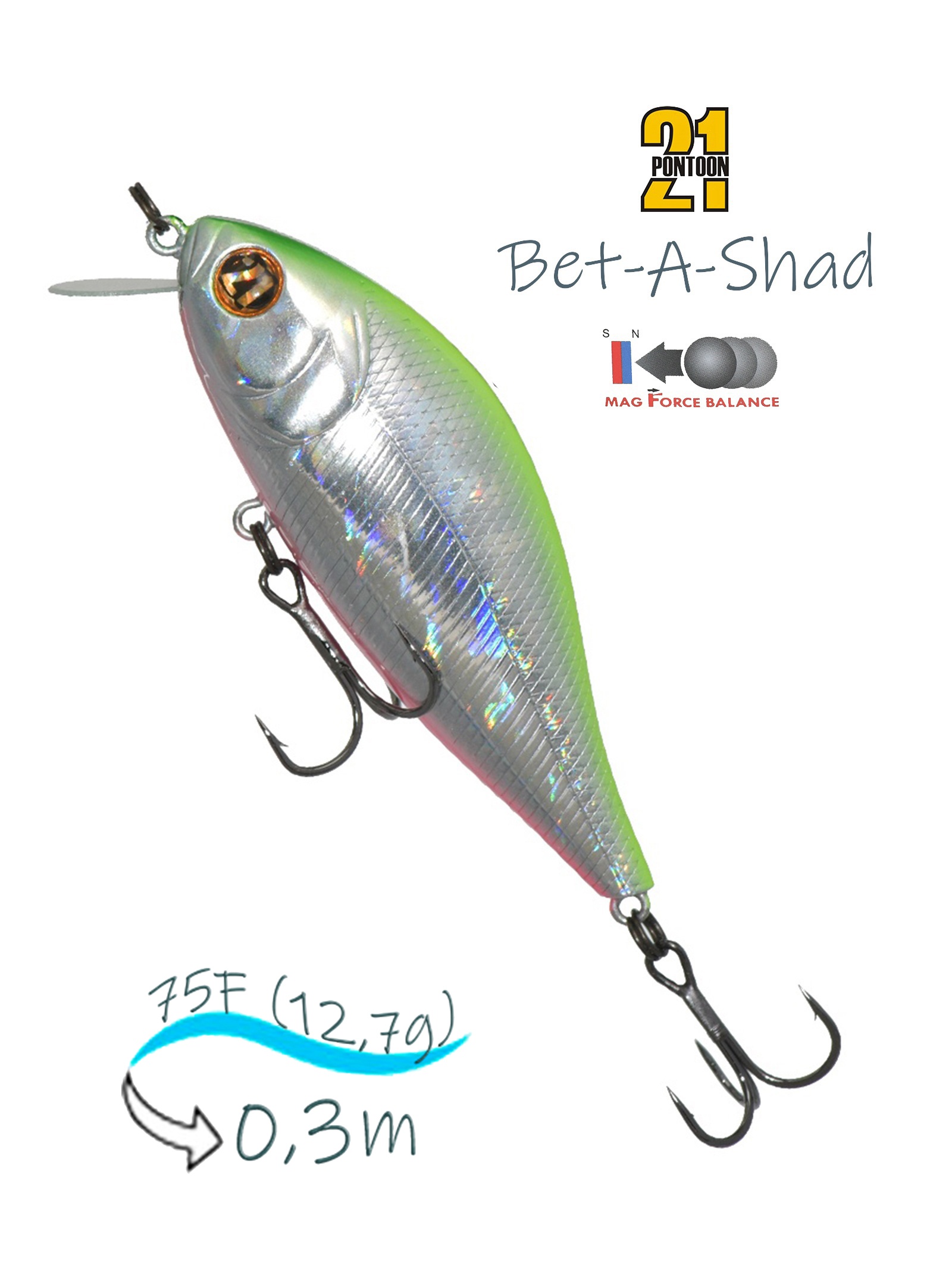 Bet-A-Shad 75 F-SR-A62