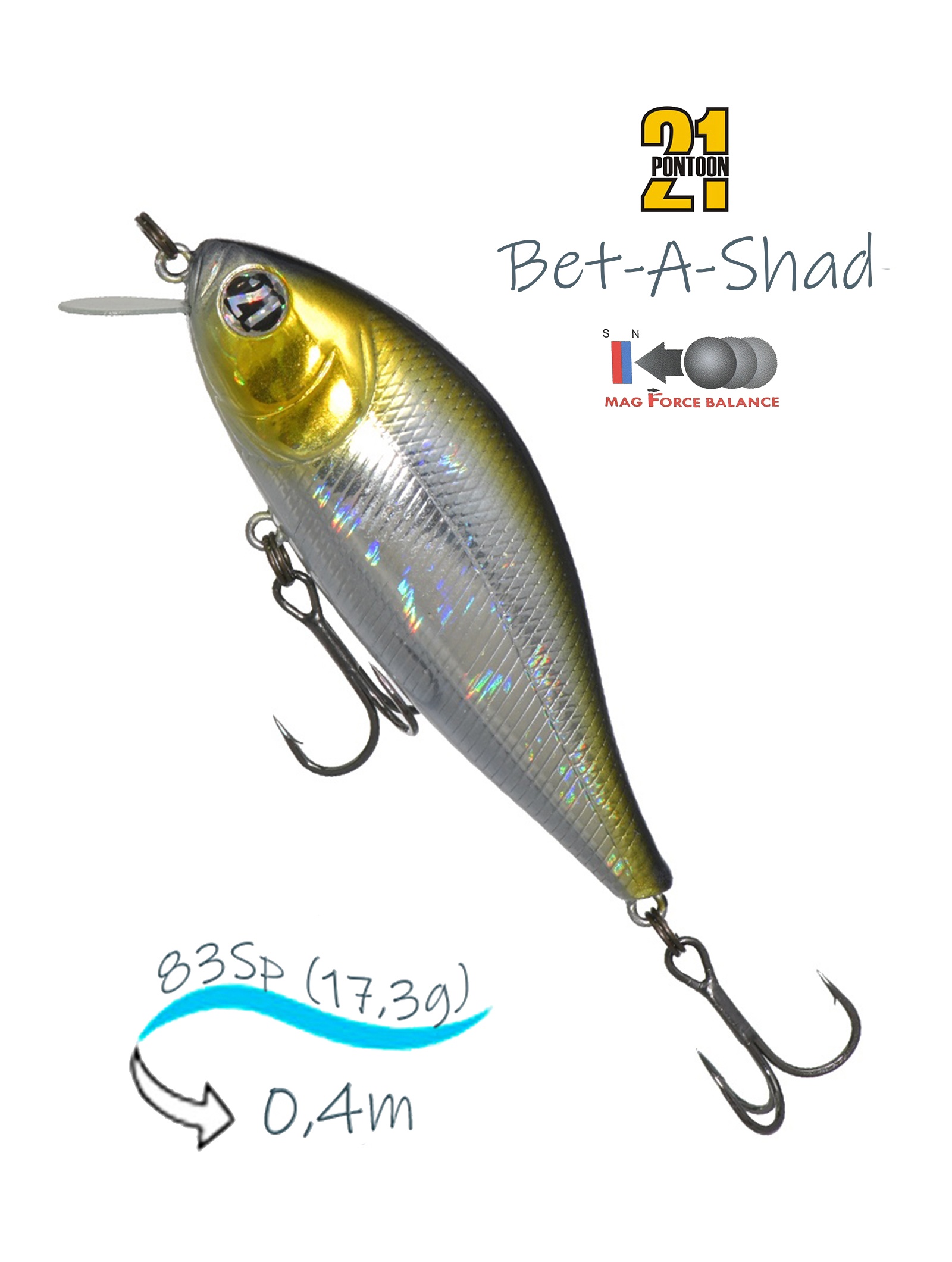 Bet-A-Shad 83 SP-SR R30