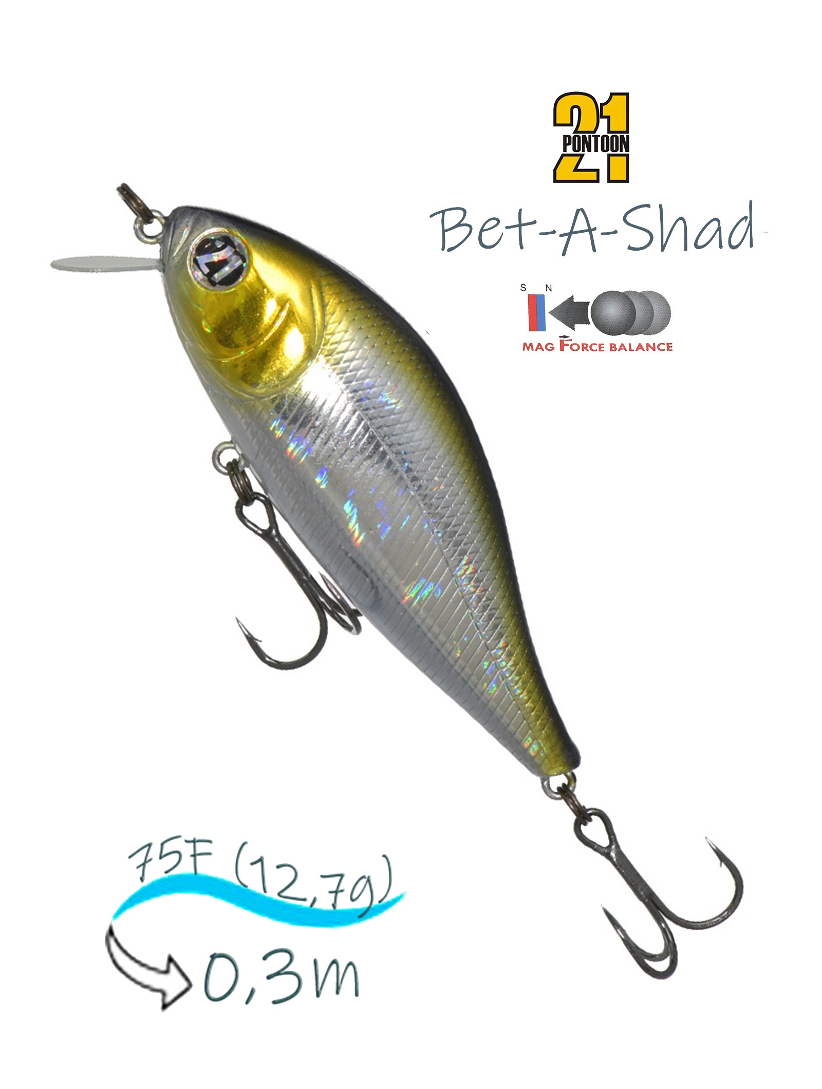 Bet-A-Shad 75 F-SR-R30