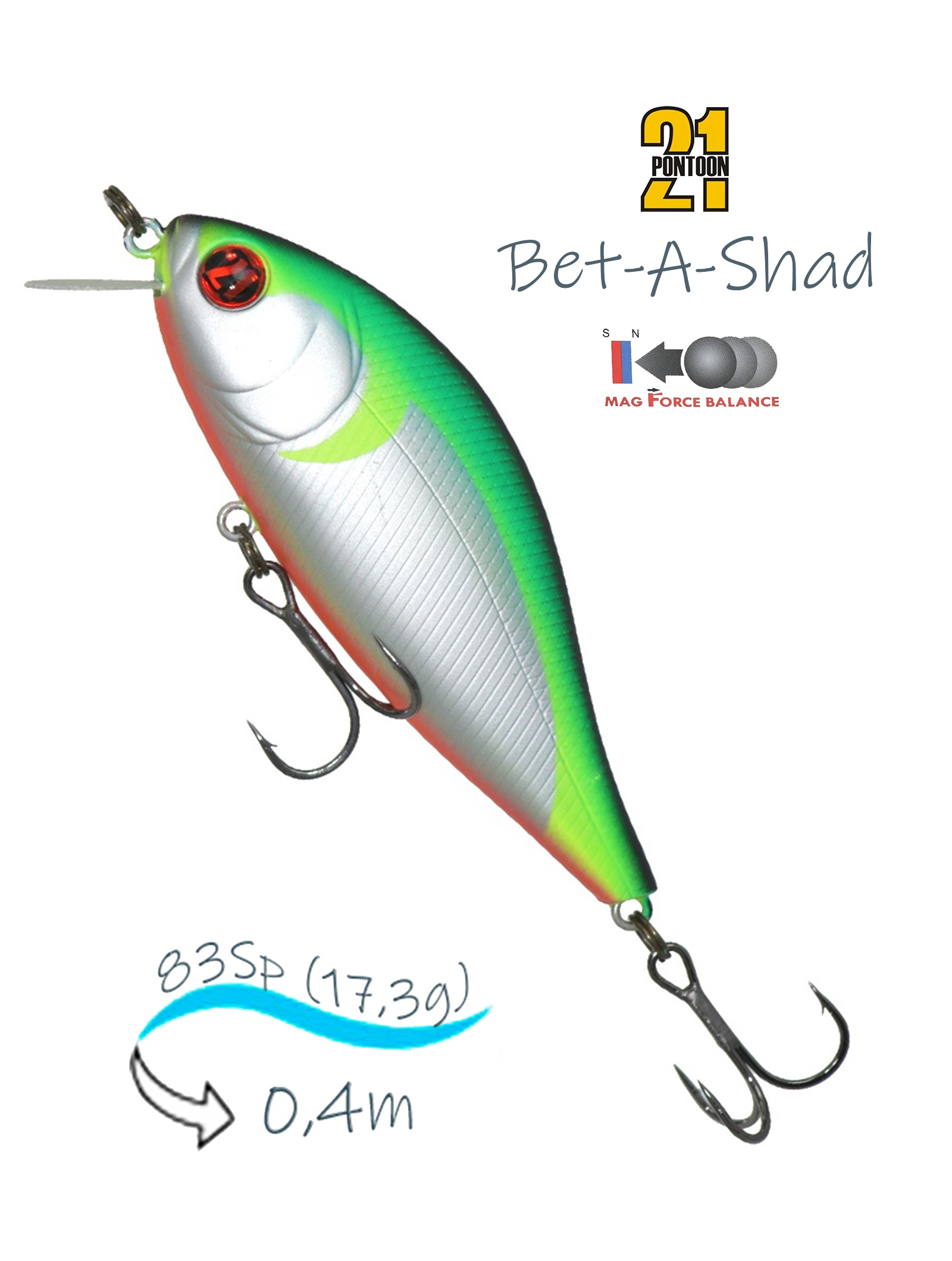 Bet-A-Shad 83 SP-SR R37