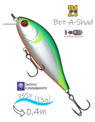 Bet-A-Shad 75 SP-SR R37 - фото