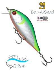 Bet-A-Shad 63 F-SR R37 - фото