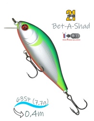 Bet-A-Shad 63 SP-SR-R37 - фото