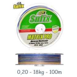 Sufix Matrix Pro Multi Color 0,20*100 - фото