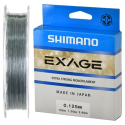 Exage 150m 0,125mm Steel grey - фото