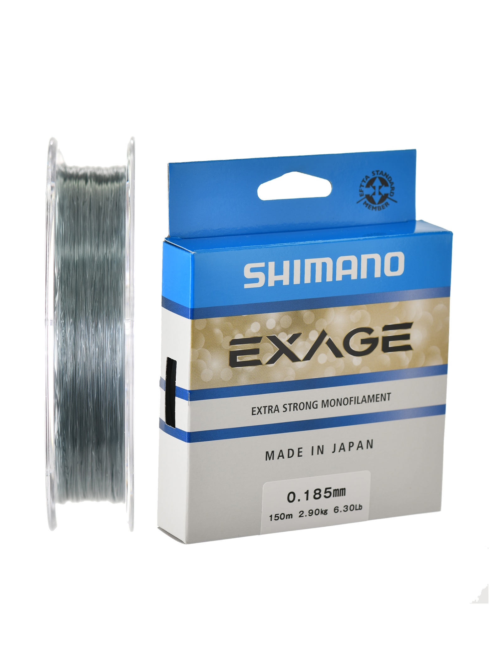 Exage 150m 0,185mm Steel grey