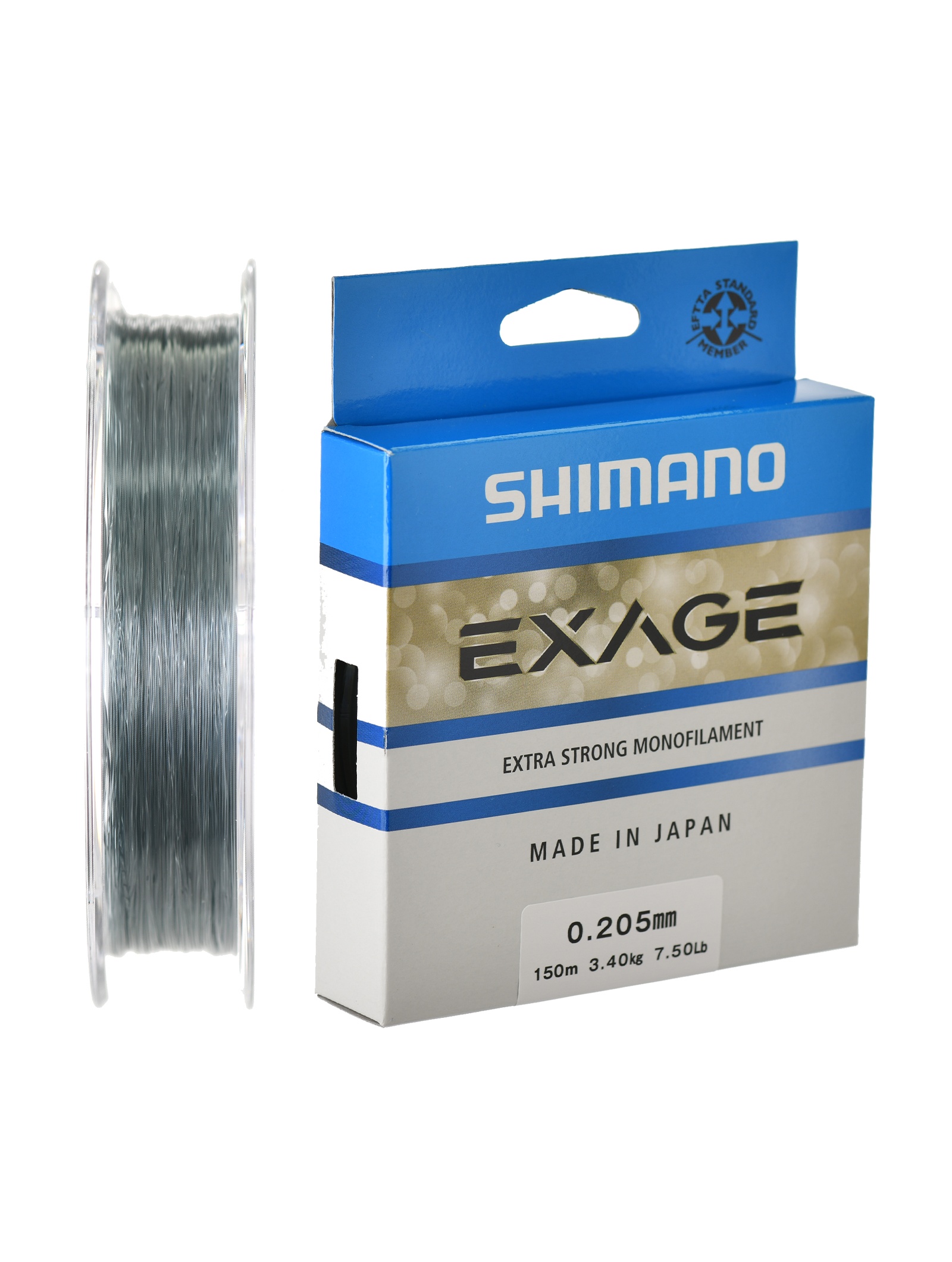 Exage 150m 0,205mm Steel grey