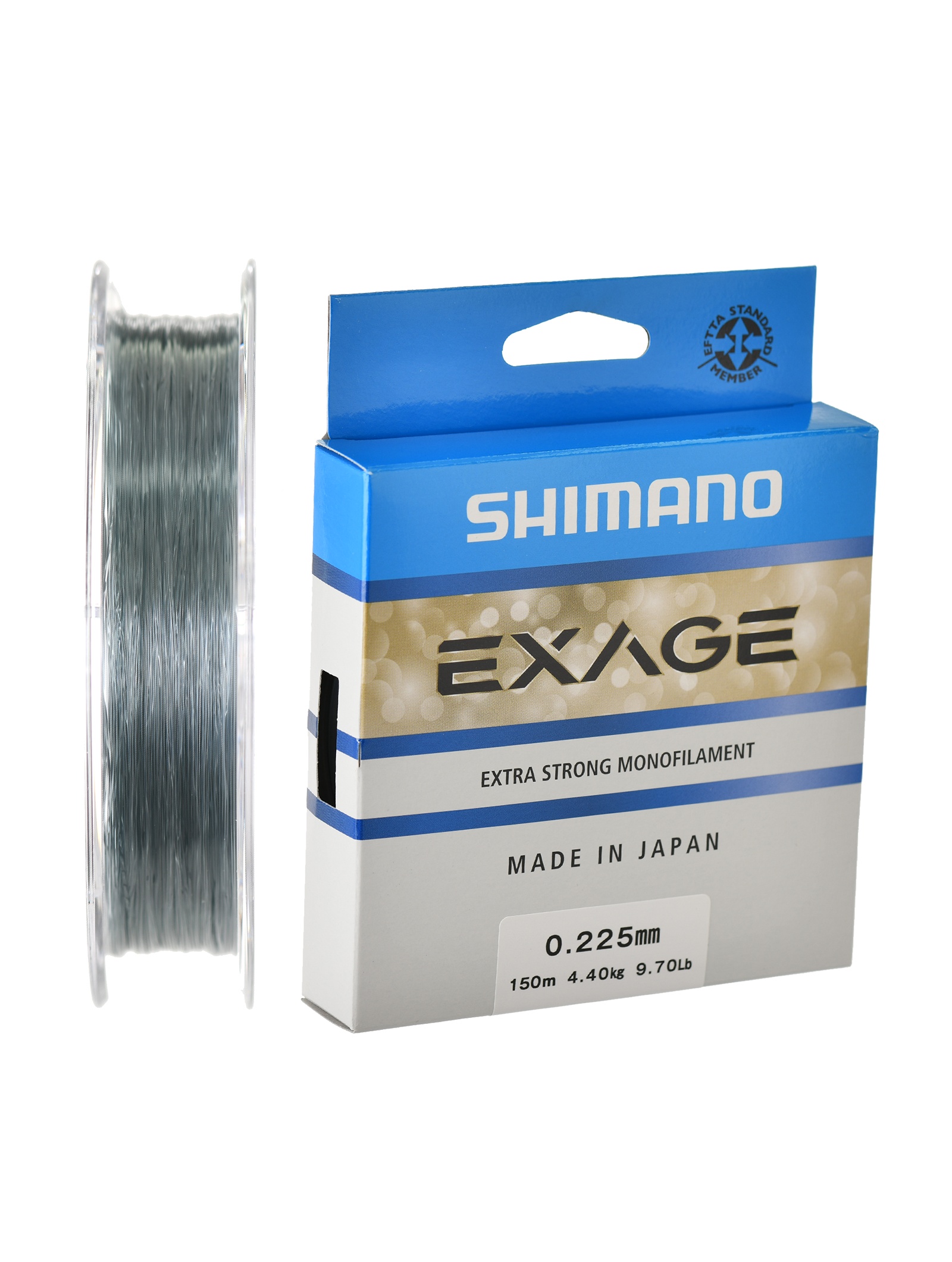 Exage 150m 0,225mm Steel grey