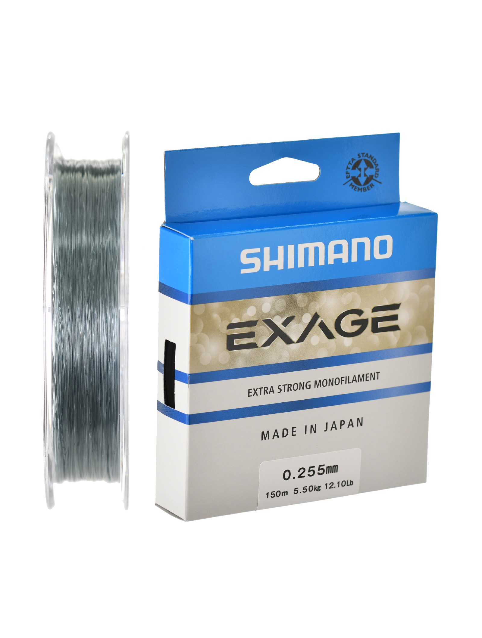 Exage 150m 0,255mm Steel grey