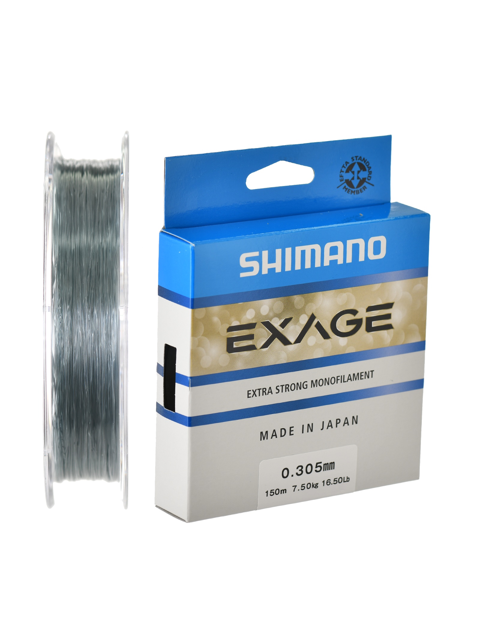 Exage 150m 0,305mm Steel grey