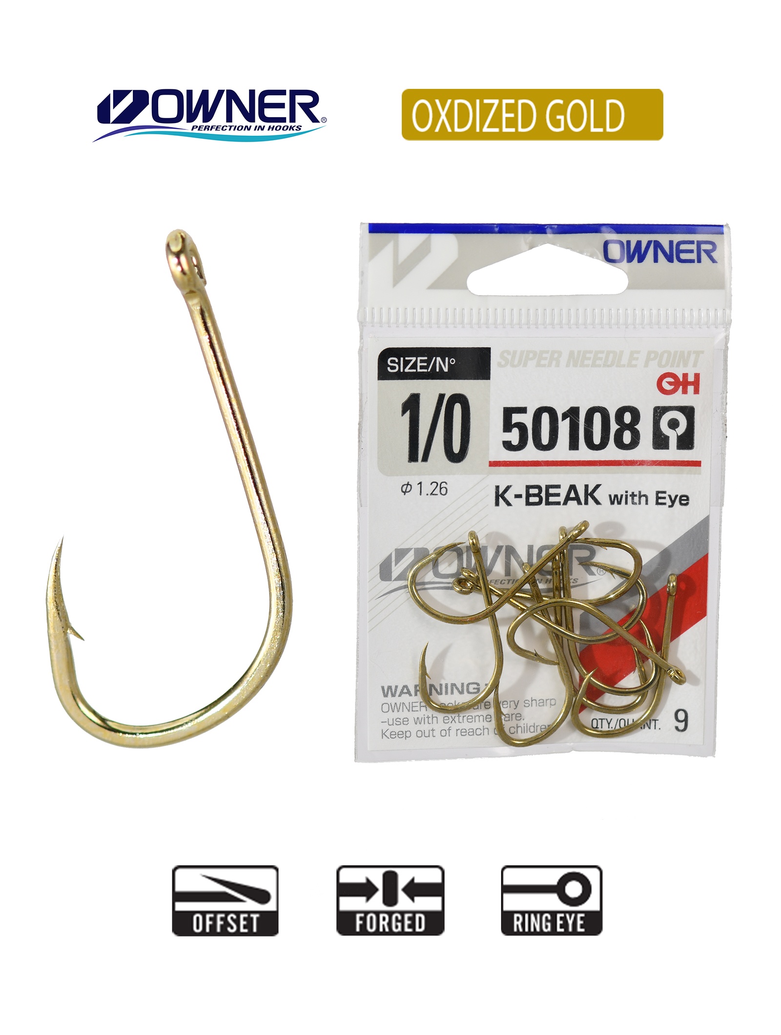 50108-1-0 K-Beak with Eye