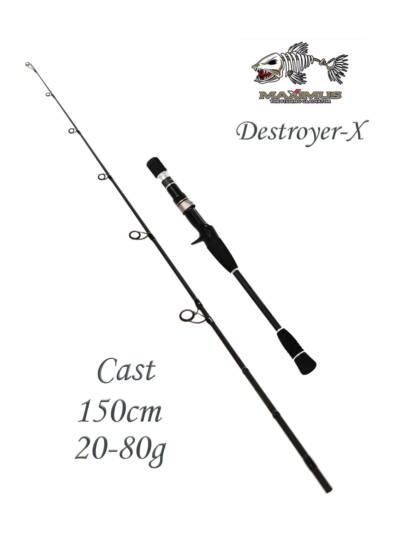 Cast Maximus MJBCDX15H Destroyer-X C 15H 1,5m 20-80g