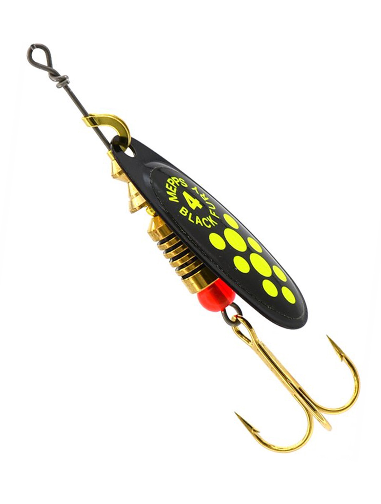 Blister Black Fury 4 Black-Chartreuse