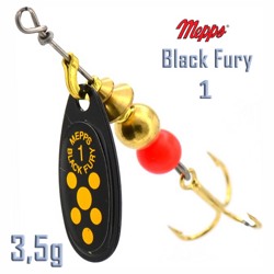 Black Fury 1 Black-Yellow - фото