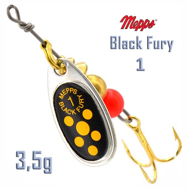 Black Fury 1 Silver-Yellow