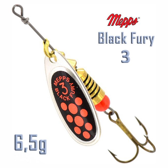 Black Fury 3 Silver-Orange - фото