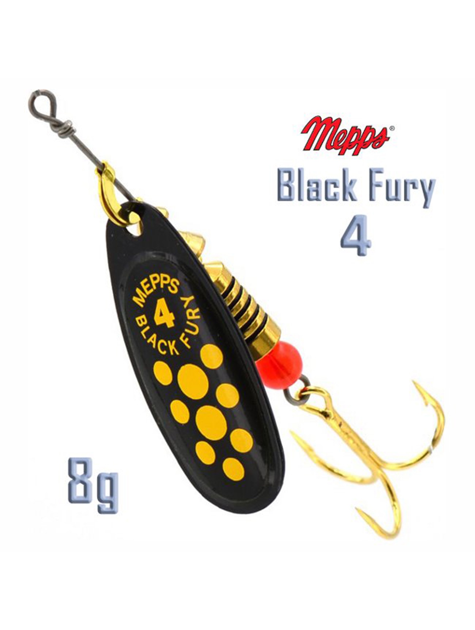 Black Fury 4 Black-Yellow - фото