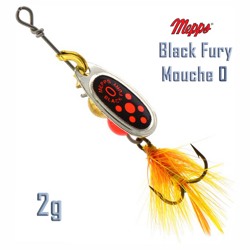 Black Fury Mouche 0 Silver-Orange - фото
