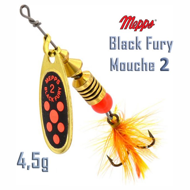 Black Fury Mouche Or 2 G