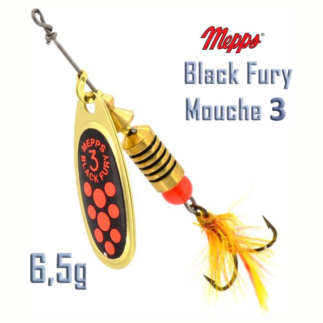 Black Fury Mouche Or 3 G