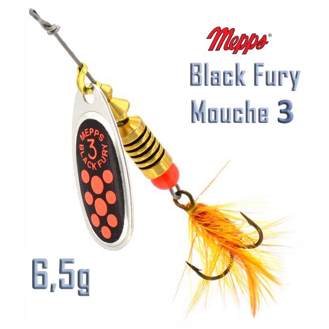 Black Fury Mouche Or 3 S