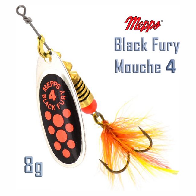 Black Fury Mouche Or 4 S