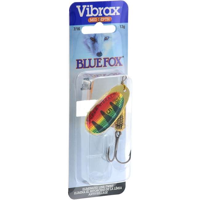 Блесна вращающаяся Blue Fox BFSD5 P Vibrax Shad