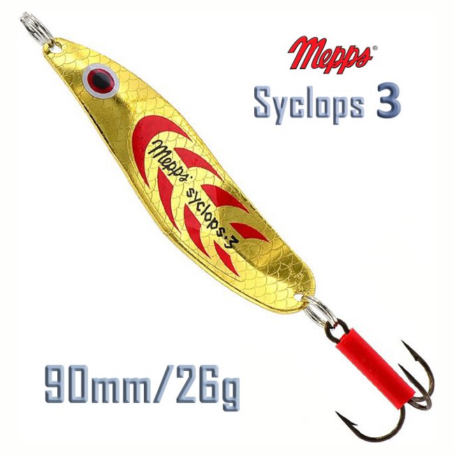 Syclops 3 Gold-Red