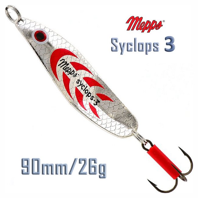 Syclops 3 Silver-Red