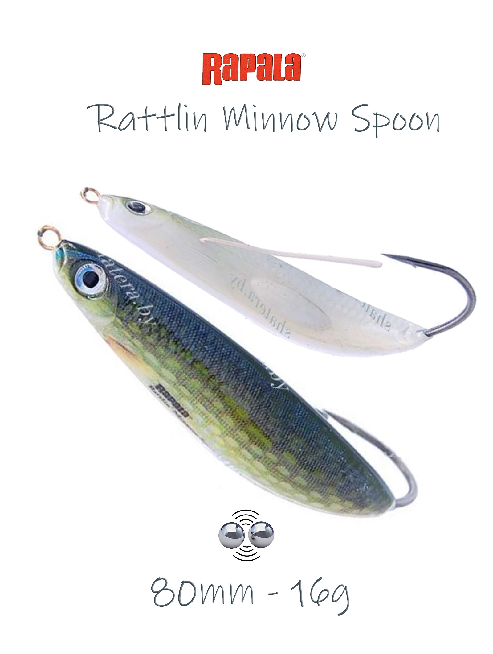 RMSR08 PK Rattlin Minnow Spoon