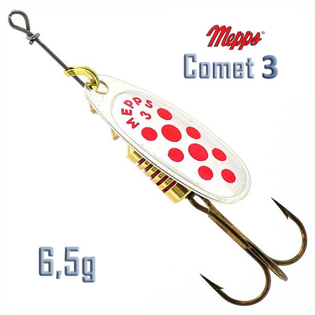 Comet 3 Silver Red