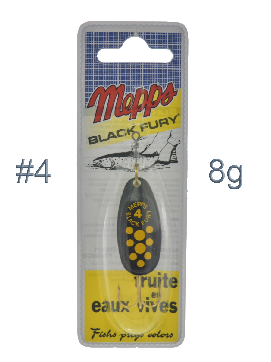 Blister Black Fury 4 Black-Yellow