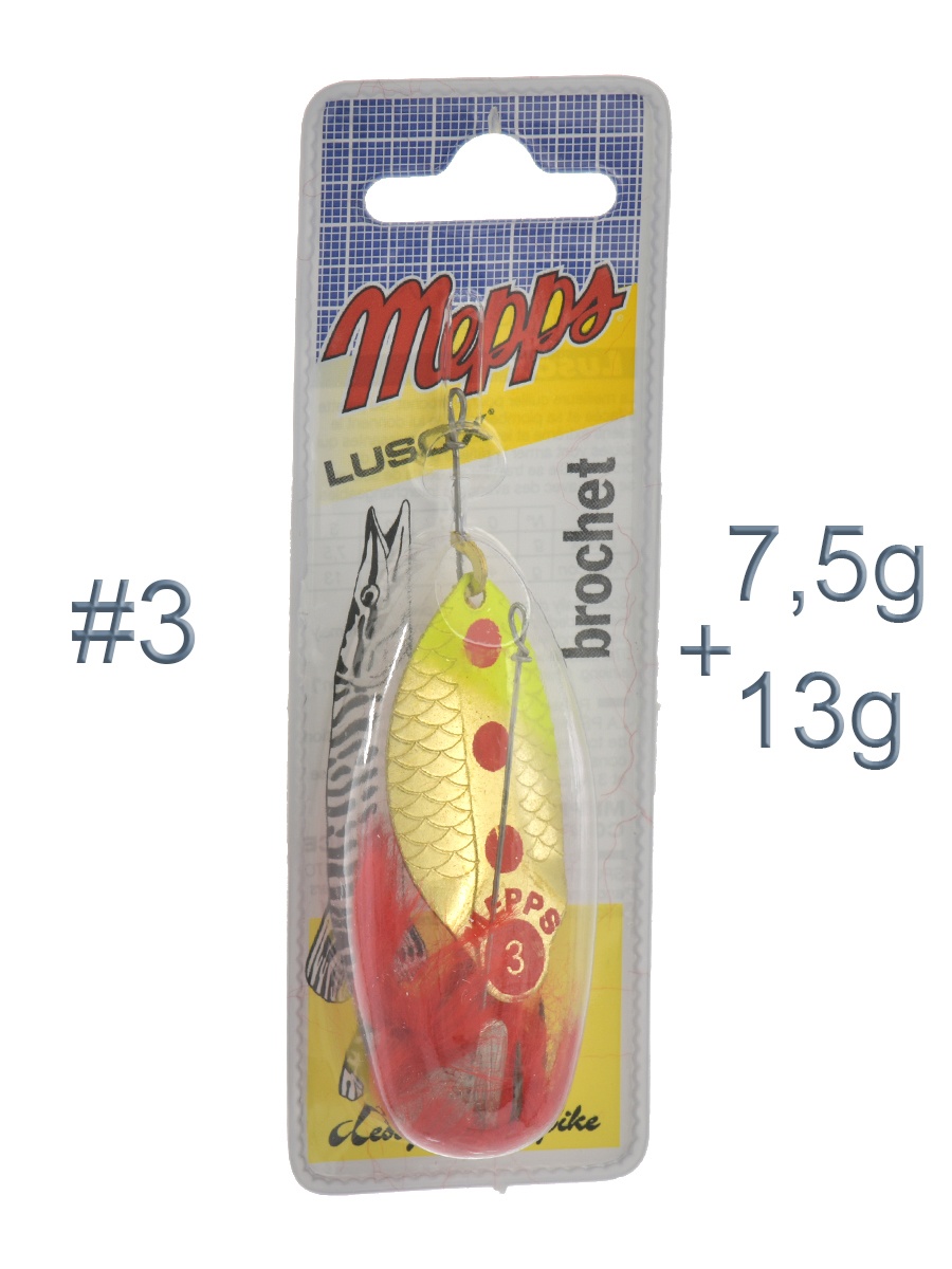 Blister Lusox Fluo 3 Chartreuse-Gold - фото