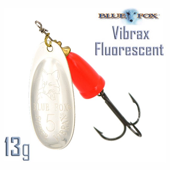 Блесна вращающаяся Blue Fox BFF5 SFR Vibrax Fluorescent