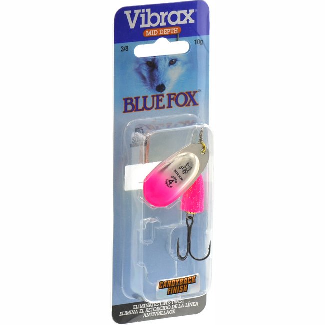 Блесна вращающаяся Blue Fox BFFL4 PCCB Vibrax Flake