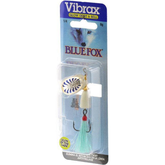 Блесна вращающаяся Blue Fox BFGVS3 GLB Vibrax Glow