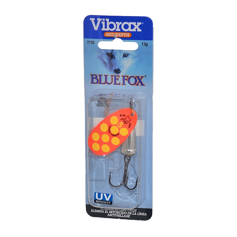 Блесна Blue Fox BFS5 FRY Vibrax Hot Pepper